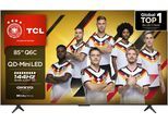 TCL Mini-LED-Fernseher "85Q6CX1", Energieeffizienz: D (A-G), schwarz, 85 ″, Fernseher, 4K Multi-HDR Dolby Vision, 144Hz, ONKYO Dolby Atmos, Apple Airplay 2