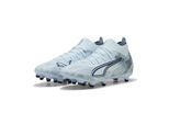 Fußballschuh PUMA "ULTRA 6 MATCH+ FG/AG Fußballschuhe Erwachsene", Damen, Gr. 42.5, blau (icy blau weiß jewel), Obermaterial: Textil, Synthetik. Futter: Textil, Synthetik. Innensohle: Textil. Laufsohle: Synthetik, Schuhe Fußballschuh
