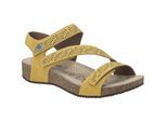Sandale JOSEF SEIBEL "Tonga 78, amber", Damen, Gr. 38, gelb (amber), Obermaterial: 100% Rindsleder Leather cow., Schuhe Sandale