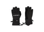 Snowboardhandschuhe QUIKSILVER "Mission", Kinder, Gr. L, schwarz, Obermaterial: 62% Polyurethan, 38% Microfaser;, Handschuhe