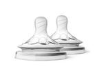 Philips Avent Natural SCF657/27 tétine de biberon First Flow 0 m 2 pcs