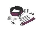 Collar, Leash & Nipple Clips Set