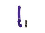 Vibrating Bendable Strap-On - Size XL, 35 cm