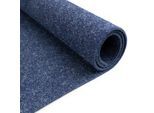 Teppichboden "Nadelfilz REWIND, Gesamthöhe 5 mm, Made in Belgium", blau, B:200cm L:600cm, Polypropylen, PRIMAFLOR-IDEEN IN TEXTIL, Teppiche, Teppichboden, Breite 200 cm, Uni Farben, robust & strapazierfähig