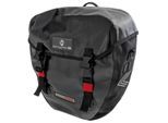 M-Wave - Alberta Gepäckträgertasche - Gepäckträgertasche Gr 2 x 20 l grau/schwarz