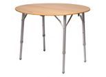 Brunner - Camperking R - Campingtisch Gr Ø 90 x H49/58/70 cm beige