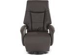 TV-Sessel SIT & MORE "Enjoy Größe L", braun (mokka), B:74cm H:113cm T:77cm, Luxus-Kunstleder;NaturLEDER (echtes Rindsleder);Luxus-Microfaser (100% Polyester);Liegefläche ausgezogen: 168 cm, Sessel, TV-Sessel, in Größe L, wahlweise mit Motor und Aufstehhilfe