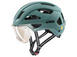 Uvex - Stride Visor Mips Cat. 1 - Velohelm Gr 53-56 cm grün/grau