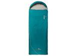 Grüezi Bag - Wolle Camp Comfort - Kunstfaserschlafsack Gr bis 191 cm Körpergröße Zip: Left Blau