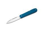 Böker Manufaktur Solingen - Coffin Denim Micarta - Messer Gr Klinge 8 cm blau/weiß