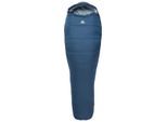 Mountain Equipment - Lunar III - Kunstfaserschlafsack Gr Long - Body Size: 200 cm Zip: Left Blau