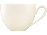 Cappuccinotasse SELTMANN WEIDEN "Savona", creme, B:12,8cm H:7,2cm Ø:10cm, Porzellan, Trinkgefäße, Cappuccinotasse, Trinkgefäß, Becher