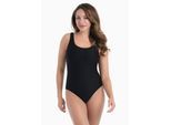 Badeanzug ANITA SINCE 1886 "Essential Suit", Damen, Gr. XL, N-Gr, schwarz, Obermaterial: 76% Polyamid, 24% Elasthan, Badeanzüge Badeanzug, mit tiefem Rückenausschnitt
