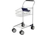 Spiel-Einkaufswagen BAYER "Einkaufswagen", bunt, Kinder-Einkaufswagen, KinderB:30cm H:60cm T:41cm, Kunststoff, Metall, Spiel-Einkaufswagen, B:30cm H:60cm T:41cm