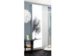 Schiebegardine HOME WOHNIDEEN "TREE" Gr. 1, grau, B:60cm H:245cm, Polyester, Gardinen, Schiebegardine, Schiebewand Seidenoptik, Digitaldruck