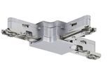 Schienensystem-Verbinder T-Verbinder in Chromfarben