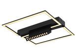 LED-Deckenleuchte Maxwell Opal/Schwarz max. 35 Watt Deckenlampe