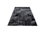 Webteppich Parma Schwarz ca. 200x290cm