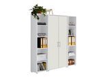 Aktenschrank Office Edition Sw Set 3 hoch Weiß