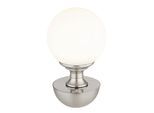 LED-Tischleuchte Tabina Weiß/Silberfarben max. 2,5 W