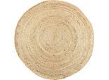 Teppich Hanoi in Naturfarben Ø ca. 110cm