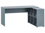 Schreibtisch Serie 500 Blau ca. 150x73,6x121,6cm