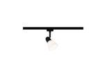 Schienensystem-Strahler Urail Caps Opal/Schwarz max. 20 Watt