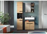 Badezimmer Canu 3-tlg. ca. 101 cm Eiche/Grau