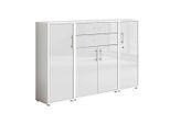 Aktenschrank Office Edition Sw Set 16 Weiß