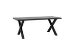 Esstisch Rico Schwarz MDF ca. 180x90x76cm