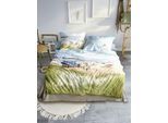 Bettwäsche IRISETTE "Wave 8699", multi, B/L: 155cm x 220cm, 1 Stk., 1 Stk., Mako-Satin, B/L: 80cm x 80cm, 2, Mako-Satin, Obermaterial: 100% Baumwolle, Bettwäsche, Bettwäsche, anschmiegsam und atmungsaktiv, Ganzjahresqualität