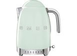 SMEG Wasserkocher "KLF04PGEU", grün (pastellgrün), B:22,3cm H:28cm T:17,1cm, Wasserkocher, Wasserkocher