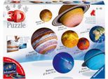 3D-Puzzle RAVENSBURGER "Planetensystem", bunt, Puzzles, Kinder, Kunststoff, Motiv, 3D-Puzzle, Made in Europe