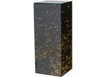 LED-Dekofigur CREATIV HOME "Dekosäule", schwarz, B:20cm H:50cm T:20cm, Dekofiguren, LED-Dekofigur, mit LED-Beleuchtung