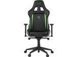 RAZER Gaming-Stuhl "Tarok Pro by Zen, PU Kunstleder", schwarz, Stühle, 3D-Armlehnen, Lendenkissen und Kopfkissen, bis 130kg, Gaming-Stuhl