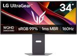 LG Curved-Gaming-Monitor "34G600A", Energieeffizienz: G, schwarz, B:80,9cm H:35,89cm T:9,15cm, Monitore, Curved-Gaming-Monitor