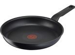 Bratpfanne TEFAL "Titanium Force", schwarz, B:29,8cm H:7,1cm Ø:28cm, Pfannen, Bratpfanne, extra haltbare Antihaft-Beschichtung, Thermo Signal, Schüttrand