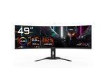 GIGABYTE Curved-Gaming-OLED-Monitor "AORUS CO49DQ", Energieeffizienz: F, schwarz, B:119,47cm H:55,88cm T:26,15cm, Monitore, Curved-Gaming-OLED-Monitor