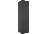 Vorratsschrank BASIC BY BALCULINA "Jazz B/T/H 50x57x212cm", schwarz matt, B:50cm H:212cm T:57cm, Holzwerkstoff, Schränke, Vorratsschrank, Breite 50cm, Melaminbeschichtung