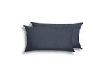 Kissenbezüge FLORELLA "Copero nachtblau SAGENHAFT Edel-Satin, 100% Baumwolle", blau (nbl), B:40cm H:80cm L:80cm, Satin, Obermaterial: 100% Baumwolle CO., Kissenbezüge, Kissenbezüge