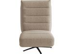 TV-Sessel SIT & MORE "Eve", taupe, B:80cm H:109cm T:98cm, 100% Polyester, Sessel, TV-Sessel, mit Herz-Waage und 2 Motoren, Bedienfelder im Sitz