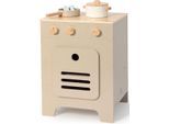 Kinder-Herd MUSTERKIND "Mix & Match, warmgrau/natur", grau (warmgrau, natur), Spielzeug-Haushaltsgeräte, KinderB:35cm H:48cm T:31,5cm, Holz, Kinder-Herd, B:35cm H:48cm T:31,5cm
