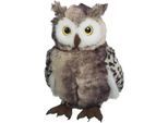 Kuscheltier HEUNEC "Softissimo Classics Eule", braun (braun, weiß), Plüschfiguren, KinderH:25cm, Polyester, Kuscheltier, H:25cm
