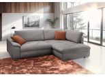 Ecksofa EXXPO - SOFA FASHION "Casa Grande inkl. Bettfunktion & Bettkasten, bequem", beige (taupe, rust), B:268cm H:90cm T:178cm, Sofas, Ecksofa, Breite 268cm, L-Form, guter Sitzkomfort, große Liegefläche