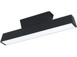 EGLO Deckenleuchte "SIMOLARIS-Z", schwarz, H: 11cm, 1 Stk., Leuchten, Deckenleuchte in schwarz aus Alu, Stahl - 16W - warmweiß - kaltweiß, Deckenleuchte