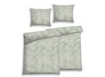 Bettwäsche FLORELLA "Eliora lind Soft-Touch Seersucker, 50% Baumwolle", grün (lind), B/L: 140cm x 200cm, 2 Stk., 2 Stk., Seersucker, B/L: 70cm x 90cm, Seersucker, Obermaterial: 50% Baumwolle CO. 50% Viskose CV., Bettwäsche, Bettwäsche