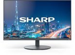 Businessmonitor SHARP MultiSync® E244FL, 24″, 1920 x 1080, HDMI/DisplayPort/USB/VGA, dreh-/schwenk-/neigbar, höhenverstellbar, schwarz