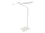 UNILUX LED-Tischleuchte Strata Base, Weiß, 66 cm, dimmbar, Fernbedienung, USB