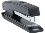 Schäfer Shop Pure Heftgerät FS 5857, bis 20 Blatt, Ladekapazität 150 Klammern Typ 24/6 und 210 Klammern Typ 26/6, schwarz