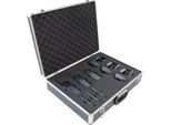 Funkgeräteset Kenwood ProTalk TK-3701D, 3-teilig, lizenzfrei, analog/digital, 48 Kanäle, bis 9 km, bis 18/16 h, IP54/55, in Alukoffer, schwarz